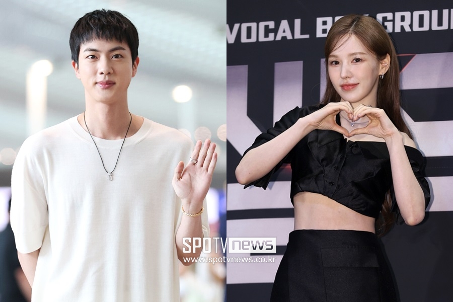 [단독]BTS 진 솔로, 레드벨벳 웬디 피처링…K팝 대표 보컬 '특급 만남'