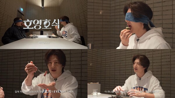 손호영, “고기가 이븐하게 익었다” 센스 시식평→대리만족 선사한 먹방(호영호식)
