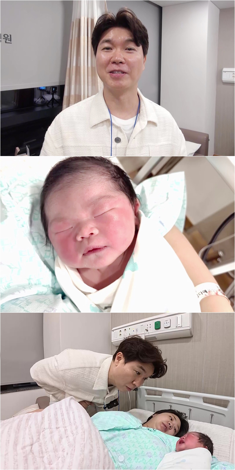 박수홍♥김다예, '생후 5일' 딸 최초 공개..父 닮은 롱다리+母 닮은 쌍꺼풀('슈돌')