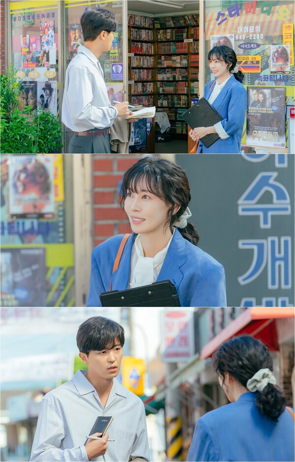 김소연, 연우진에게 '환타지 란제리' 설문조사 나선다(정숙한 세일즈)