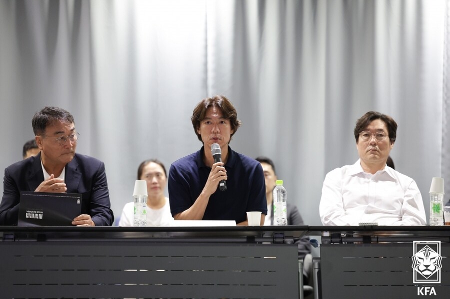 '홍명보 홀로 만났다' 이임생 KFA 기술이사 위증죄…국회 문체위, 현안질의 허위 증언 고발 요청
