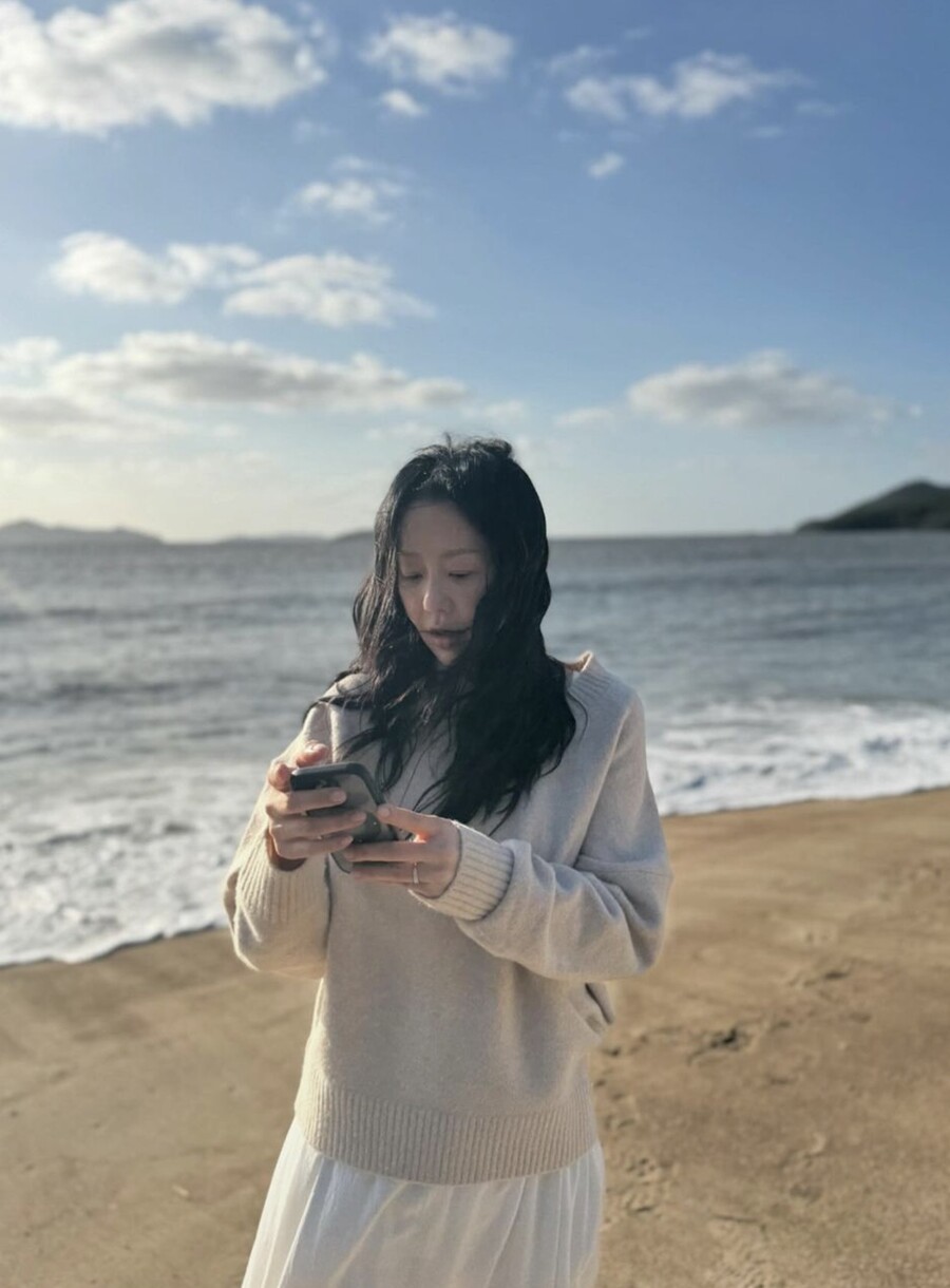 "정말 좋다" '53세' 고현정의 MZ 뺨치는 일상 사진