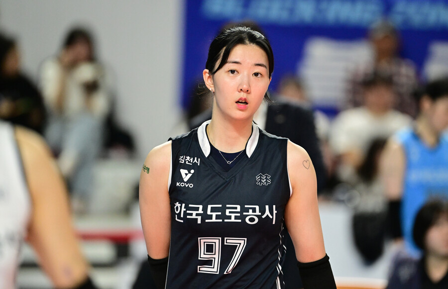 ▲ 도로공사 강소휘는 IBK기업은행을 상대로 7득점을 기록했다.ⓒKOVO