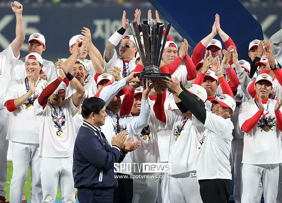 ▲ KIA 이범호 감독 우승 ⓒ곽혜미 기자