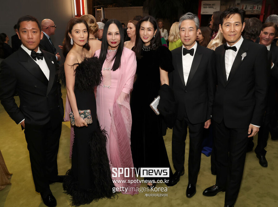 '10년 공개열애' 이정재♥임세령, 美 LACMA 동반 참석…블랙 커플룩