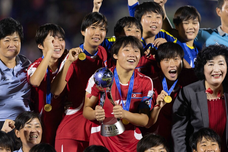 북한 축구 장난 아니다, 이번엔 스페인 격파…U-20 이어 U-17 여자 월드컵도 우승 '싹쓸이'
