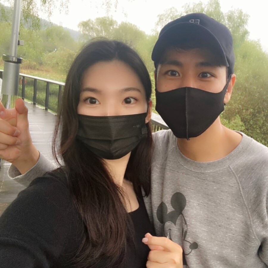 ▲ 이다은, 윤남기. 출처| 이다은 인스타그램