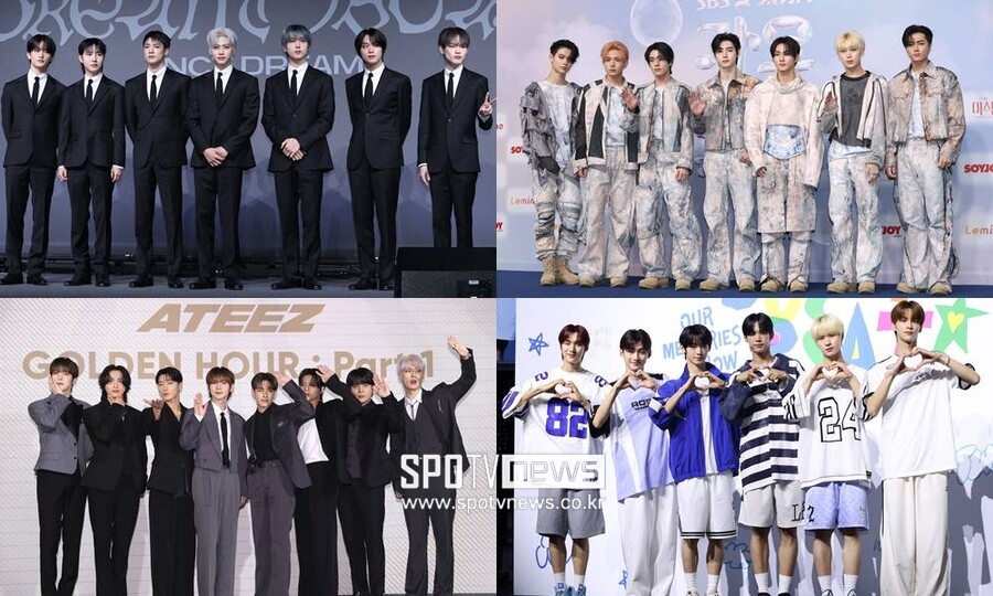 NCT 드림·엔하이픈→에이티즈·투어스…11월, 보이그룹 대격돌
