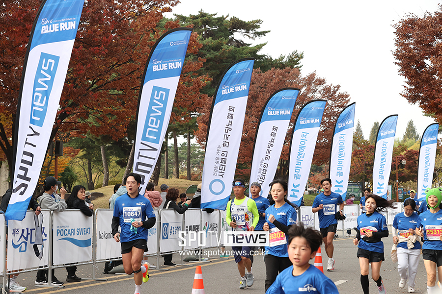 ▲ 블루런 마라톤 ⓒ곽혜미 기자