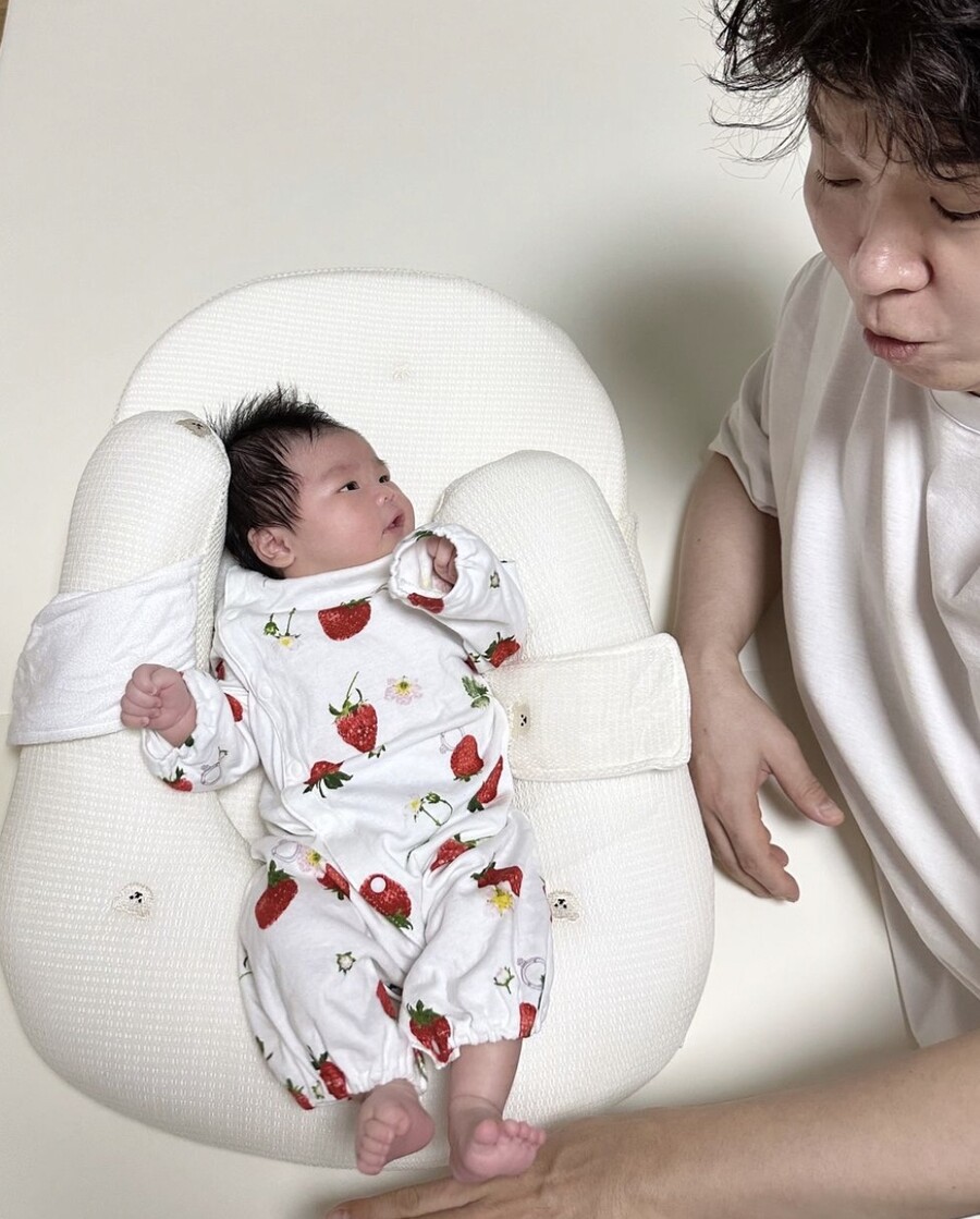 "아빠 똑닮" 박수홍, 최연소 광고퀸 ♥전복이 사진 공개