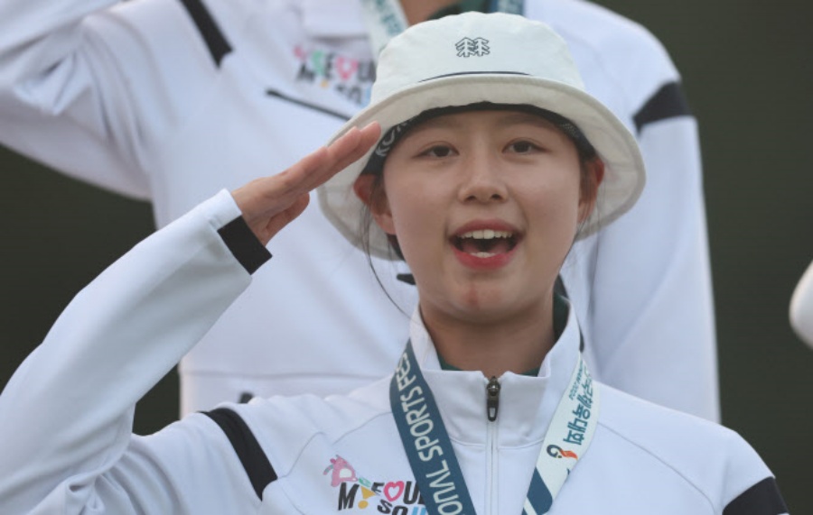 '파리 3관왕' 양궁 임시현, 대한민국체육상 경기상 수상