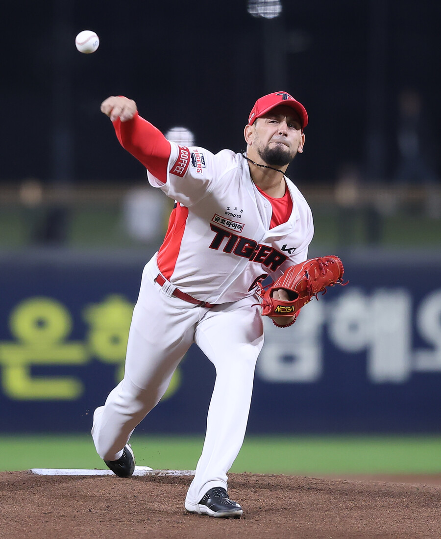 ▲ 마리오 산체스 ⓒKIA 타이거즈