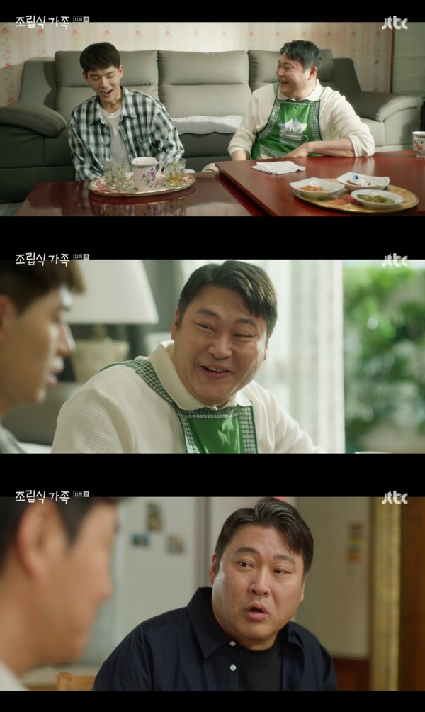 ▲ 13일 방송된 JTBC '조립식 가족'에 등장한 최무성. 방송화면 캡처