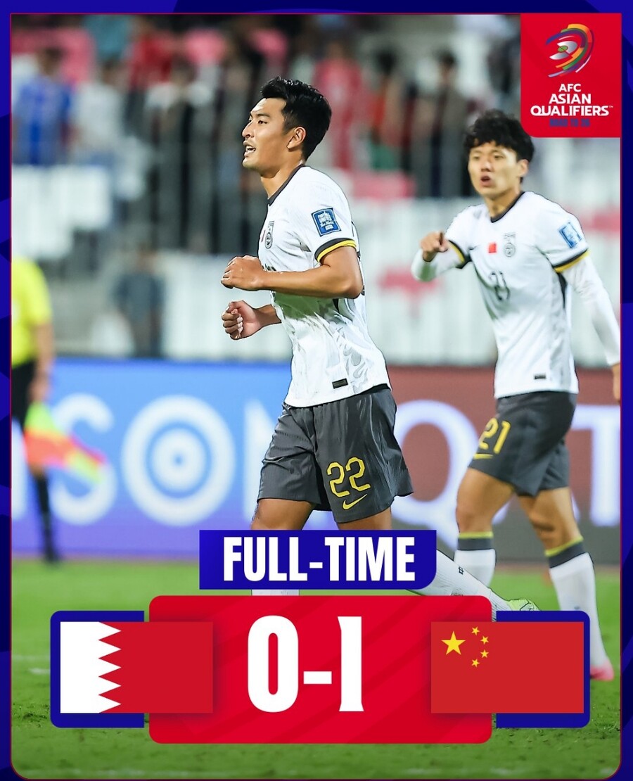▲ 중국이 바레인을 1-0으로 꺾고 3차 예선 3연패 뒤 2연승을 달렸다. 중국은 2022년 이후 첫 월드컵 본선에 도전한다. 경기가 끝난 뒤 이반코비치 중국 국가대표팀 감독은 