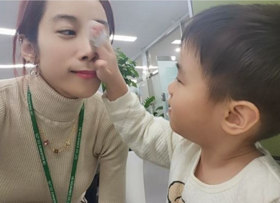 '돌싱' 조민아, '子 응급실 뺑뺑이' 그 후 "생지옥..입쪽 다쳐 1.5kg 빠져"