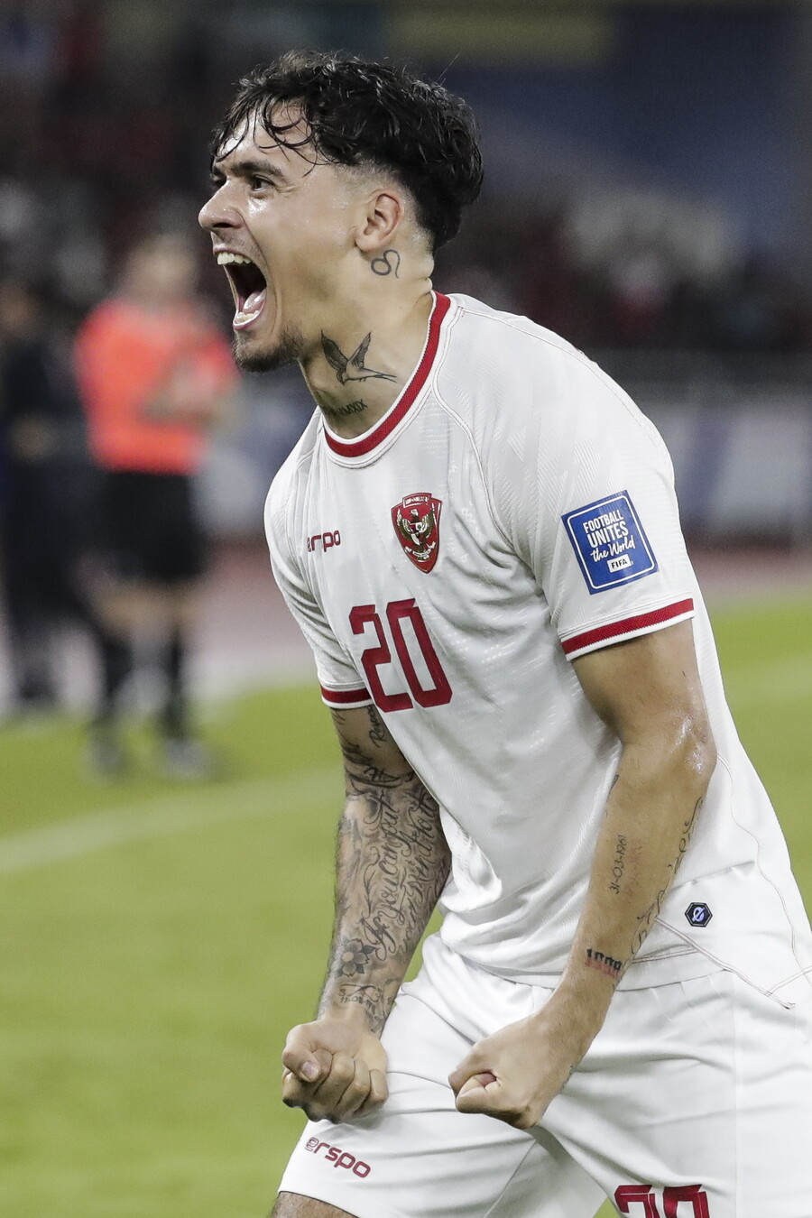 ▲ 지난 4월 2024 아시아축구연맹(AFC) 카타르 23세 이하 아시안컵 한국과 준결승전이 끝나고 "마지막 꿈은 한국 대표팀 복귀"라고 당찬 포부를 이야기했던 신태용 감독이 능력을 증명하고 있다. 인도네시아를 이끌고 사우디아라비아를 2-0으로 꺾는 이변을 일으켰다. 신 감독은 일본전에서 썼던 3-4-3 포메이션이 아닌 3-5-2 포메이션으로 사우디아라비아를 잡았다.  ⓒ연합뉴스/EPA