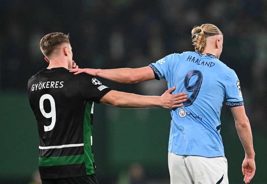 ▲ 스포르팅 리스본에서 폭발적인 득점력을 자랑하고 있는 빅토르 요레케스가 UEFA 네이션스리그에서 또 펄펄 날았다. 아제르바이잔과 경기에서 홀로 네 골을 터뜨리며 6-0 대승을 이끌었다. 요레케스는 엘링 홀란을 두 골 차로 밀어 내고 네이션스리그 득점 선수로 올랐다. ⓒ연합뉴스/AFP
