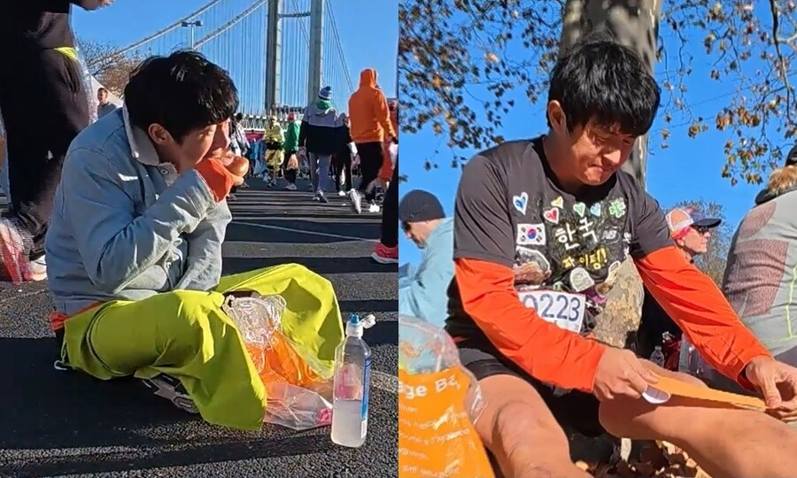 "참치떼 중 한 마리" 기안84, 美 뉴욕마라톤 대회 포착('나혼산')