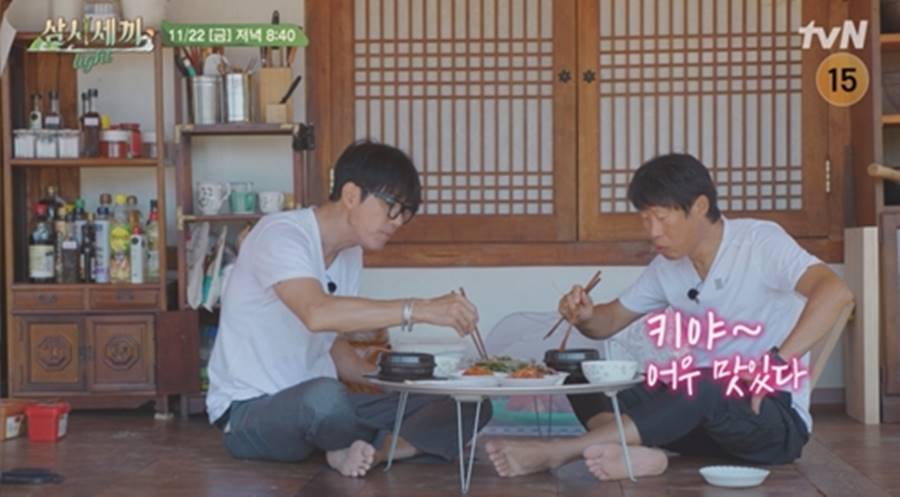 차승원·유해진, '김치 투척 사건' 언급 "얘깃거리 없어질 뻔"('삼시세끼')