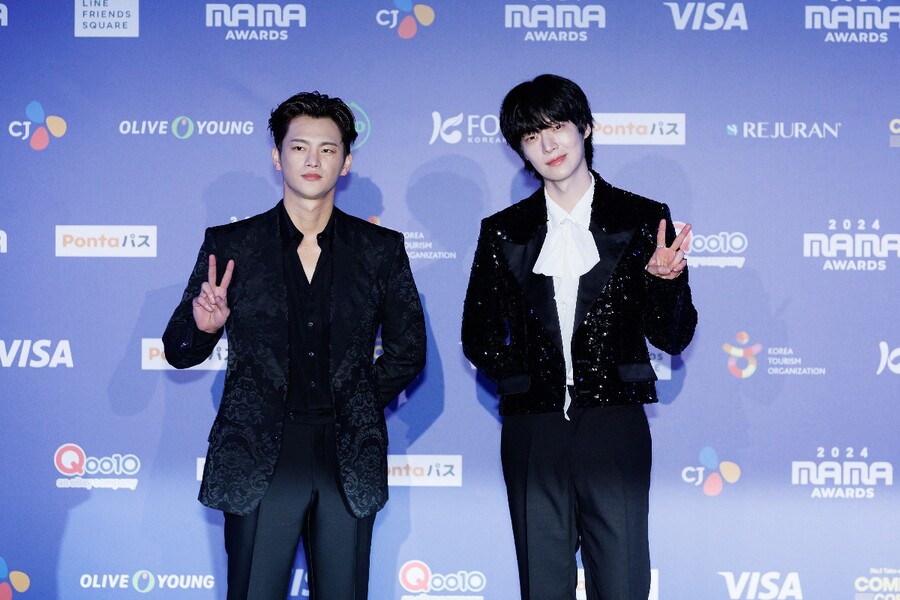 '월드게이' 세계로…서인국·안재현, 동반 레드카펫[2024 MAMA어워즈]