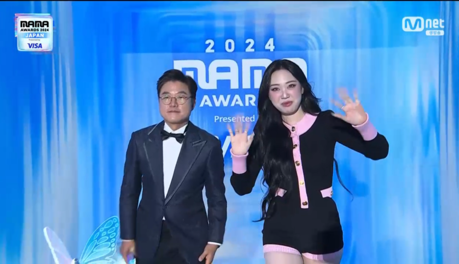 나영석X이영지, 로제X브루노 마스 앞에서 '아파트' 챌린지[2024 MAMA 어워즈]