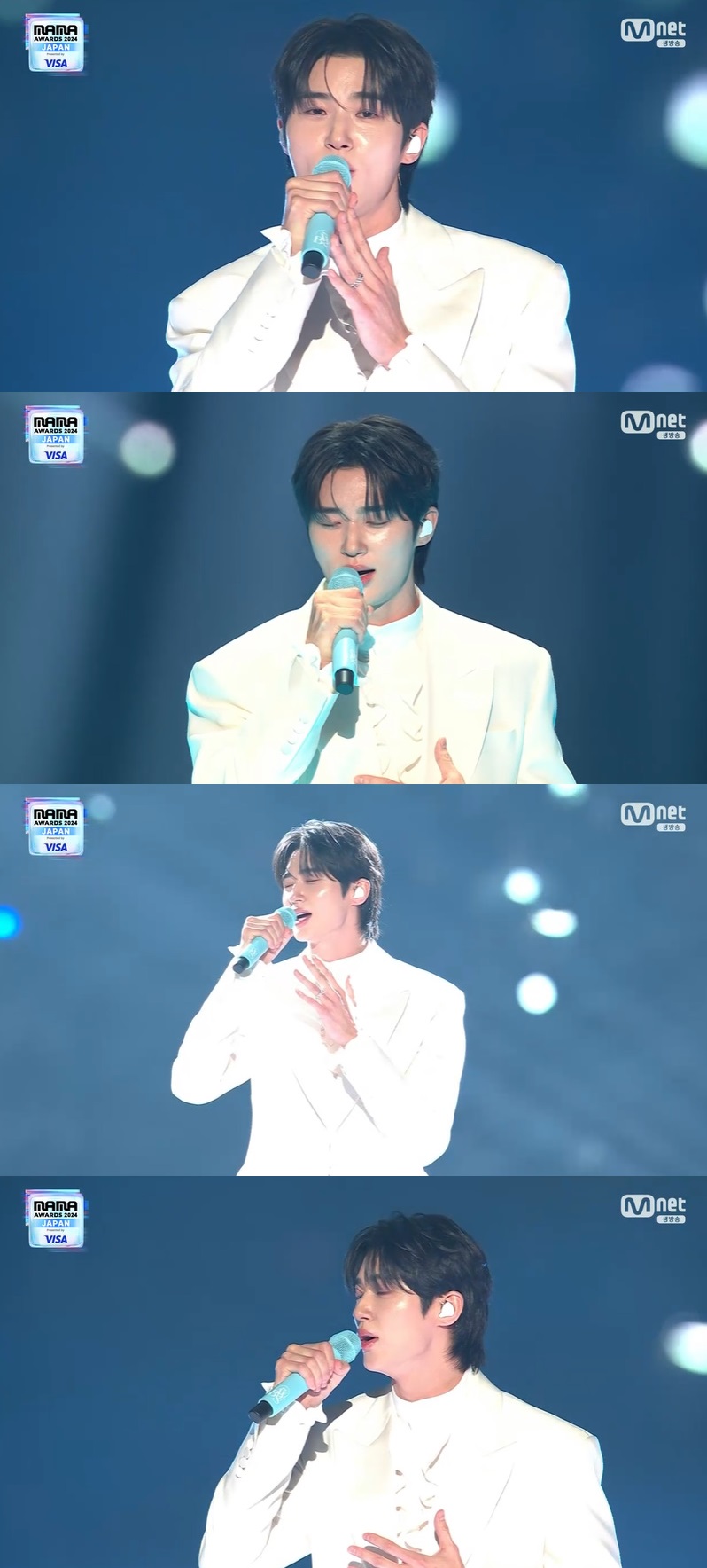 이클립스 류선재 진짜 실존…변우석, '소나기' 감동 무대 최초 공개[2024 MAMA]