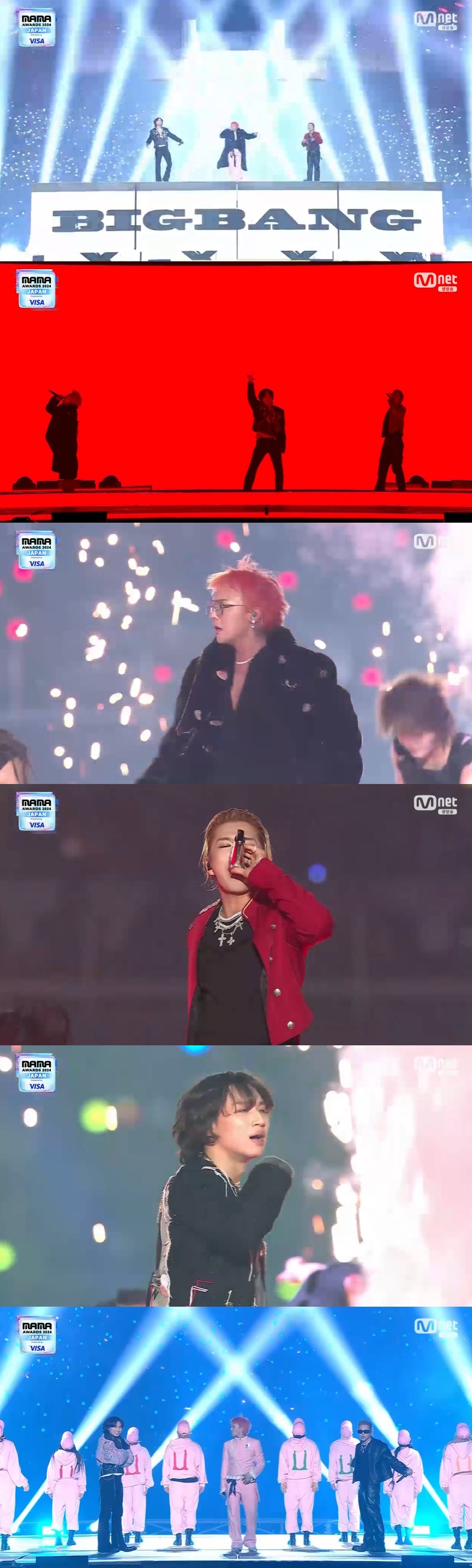 빅뱅은 역시 빅뱅이다…'MAMA' 접수한 완전체의 '압도적 귀환'[2024 MAMA]