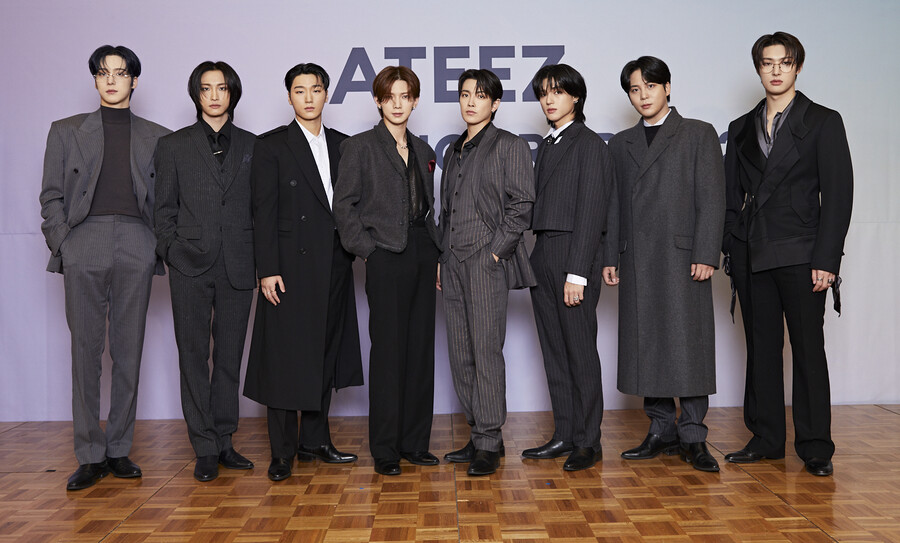에이티즈, 1년내 英 오피셜 앨범 차트 3연속 톱5…'K팝 최초' 이어간다