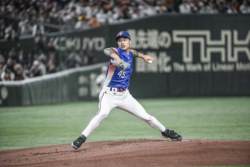 ▲ 대만 선발투수 린위민 ⓒ WBSC