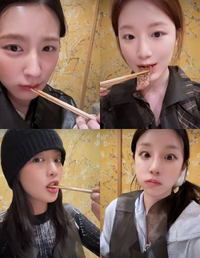 ▲ (여자)아이들 미연, 슈화, 우기, 민니(왼쪽 위부터 아래) .출처| (여자) 아이들 SNS