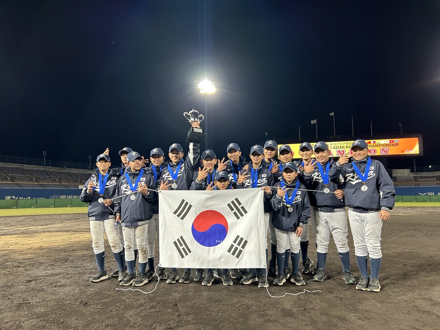 잘 싸웠다! 韓야구 미래 책임질 U12 대표팀 준우승으로 대회 마무리…대회 홈런왕·올스타팀 3명 배출