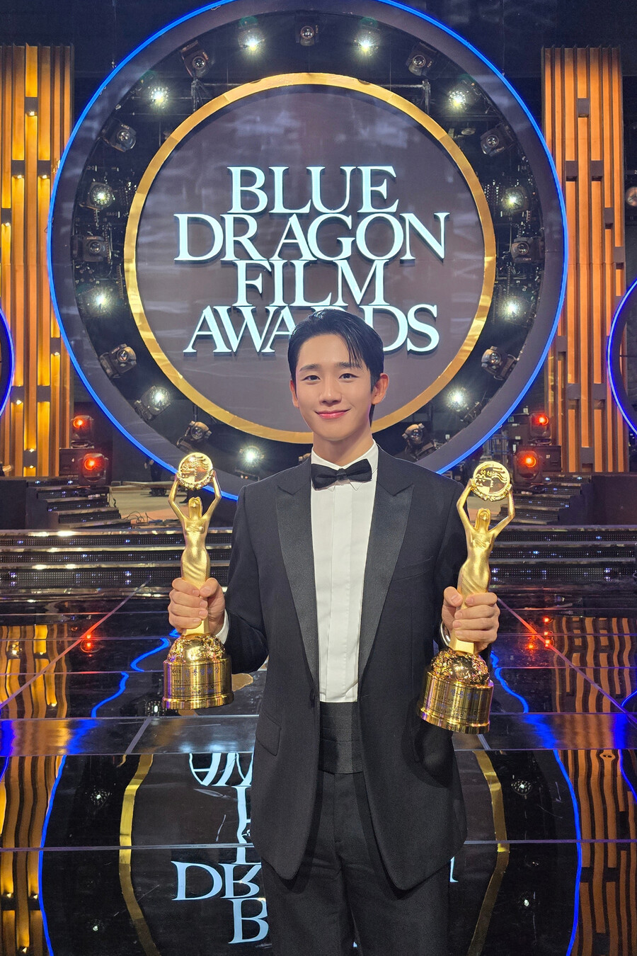 대세 정해인, 청룡영화상 2관왕→3번의 수상소감 "용의 해 행운"
