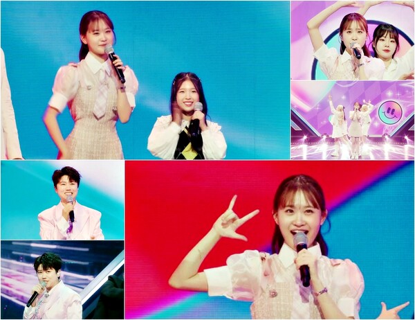 ▲ 2일 방송되는 '한일톱텐쇼' 27회에서 김다현과 김유하가 걸그룹 댄스에 도전한다. 제공|크레아 스튜디오