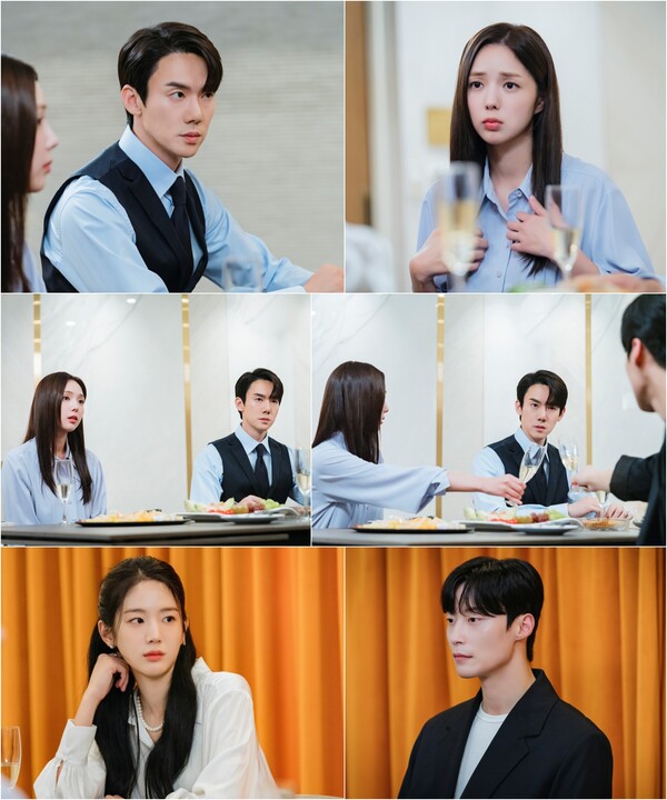 채수빈, 서로 견제하는 유연석·허남준 사이에서 '안절부절'(지거전)