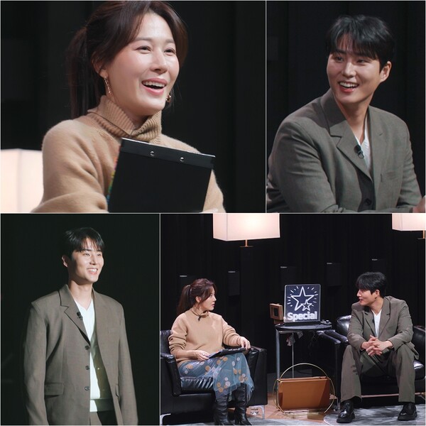 "오, 대박! 너무 좋아해요" 김하늘, 영케이 등장에 '수줍 소녀'(더 딴따라)