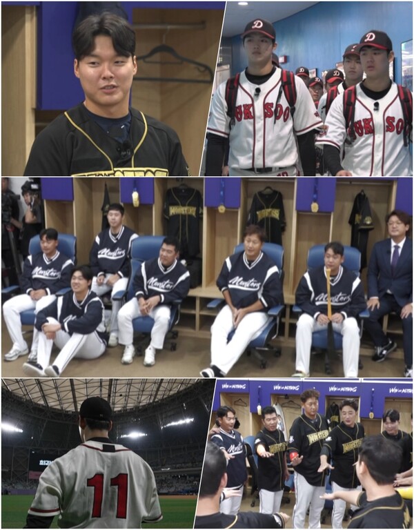 ▲ 9일 방송되는 '최강야구'에서는 최강 몬스터즈와 덕수고의 접전이 펼쳐진다. 제공|JTBC