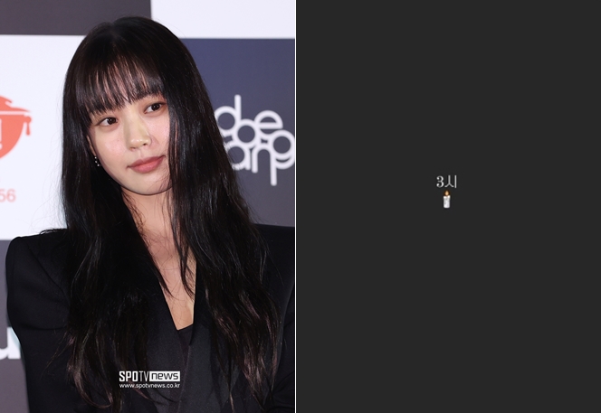 "尹 탄핵"..'오월의 청춘' 주인공 고민시, 조용히 촛불 들었다