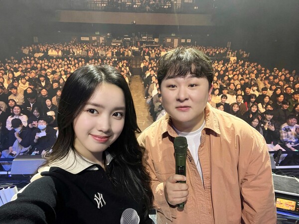 허각 콘서트 필리핀 소녀 팬, 유니스 엘리시아였다⋯관객 이벤트 깜짝 등장