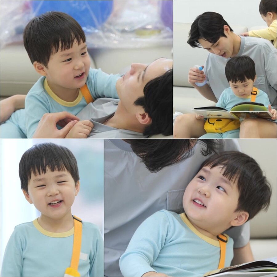 '37개월' 은우, 참을만큼 참았다…父 김준호에 '엄근진' 훈계