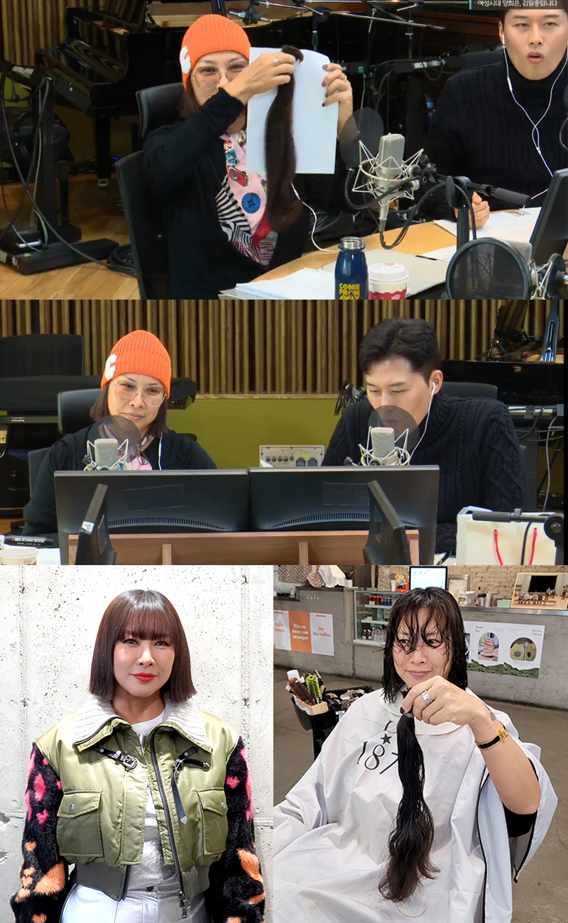 정영주, 9년 기른 머리 잘라 기부했다 "저 공약 지켰어요"