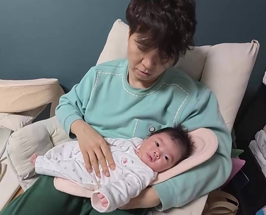 박수홍, '생후 50일' 딸 밤샘 육아에 초췌 "단 한숨도 못 자"('슈돌')