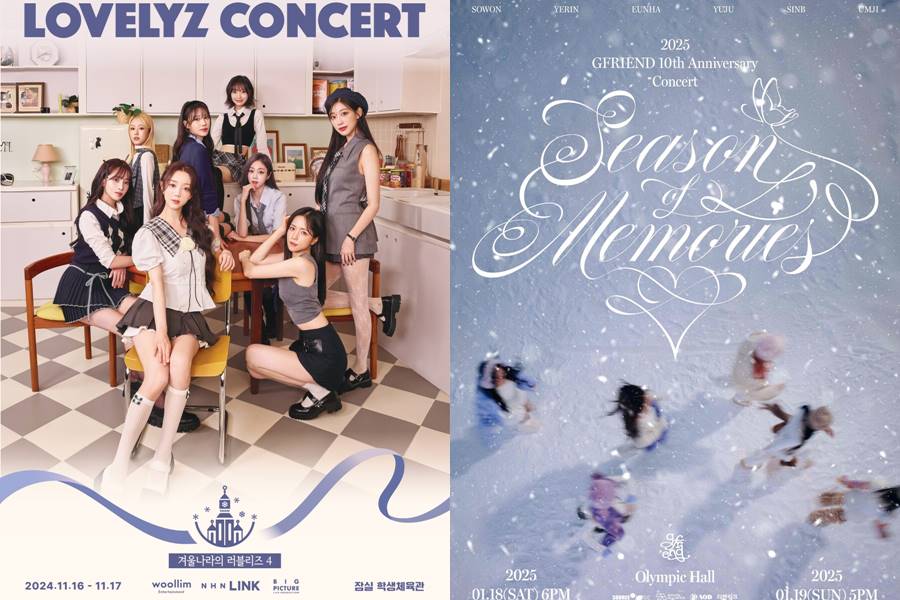 ▲ 러블리즈(왼쪽), 여자친구. 제공| 울림엔터테인먼트, 쏘스뮤직