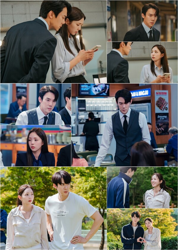 ▲ 13일과 14일 방송되는 '지금 거신 전화는'에서 유연석과 채수빈의 애정전선이 불타오르기 시작한다. 제공|MBC