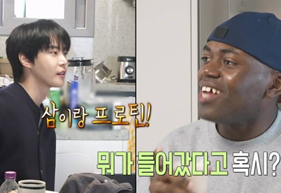 NCT 도영, '형아美' 폭발…조나단 위해 고구마 맛탕→건강주스 준비('나혼산')