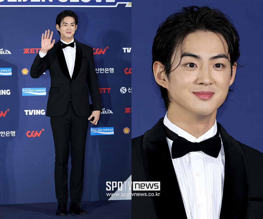 [스토리S] '골든글러브에 뜬 배우?' 구자욱, 외야수 GG 수상에 비주얼로도 '화제'