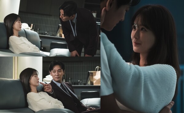 주지훈·정유미, 어른 연애의 맛…'키스 1초 전' 포착(사외다)