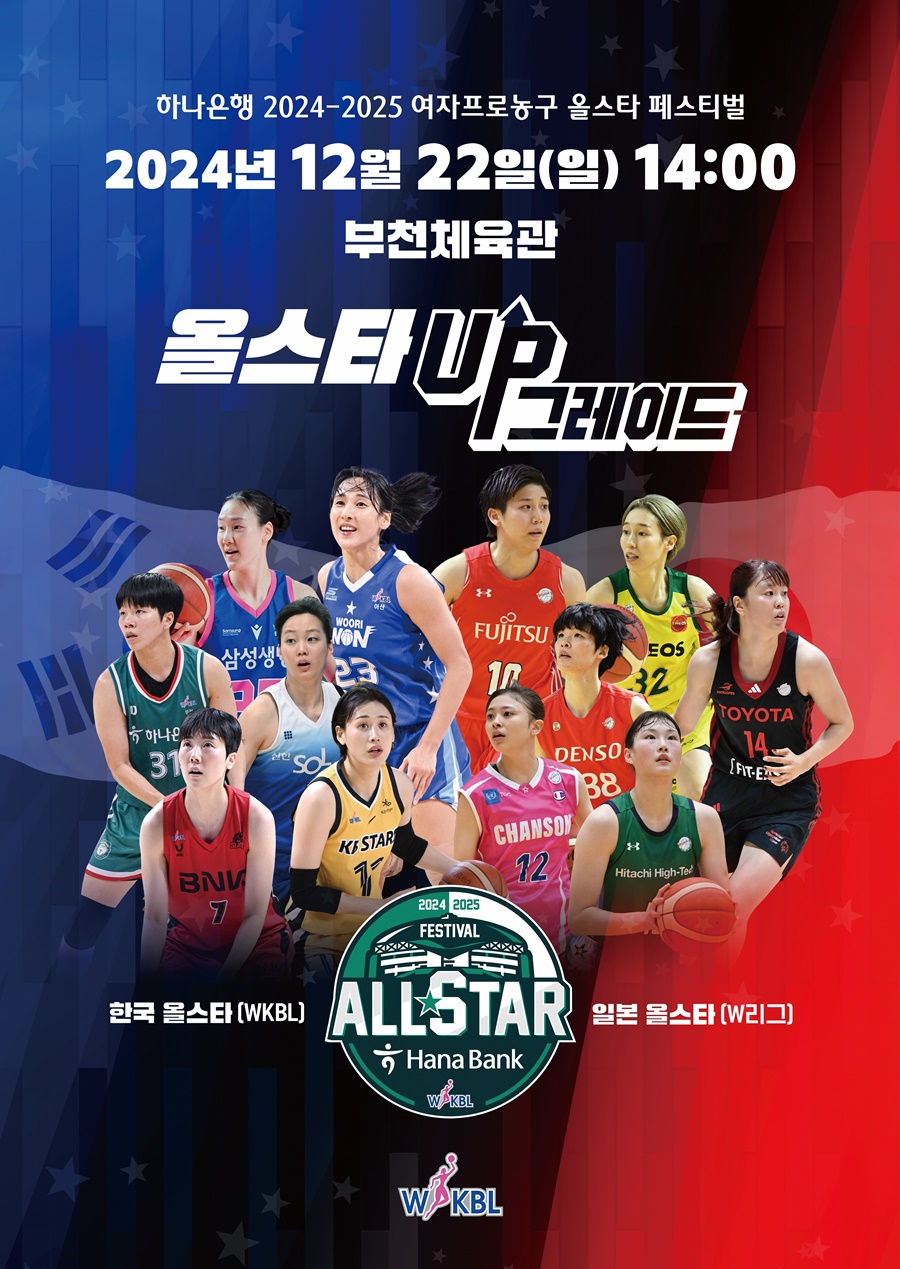 WKBL, 올스타전 맞아 다양한 이벤트 준비 "김단비·신지현이 직접 나선다"