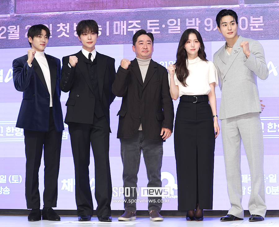 ▲ 박재찬 배인혁 명현우 감독 김지은 정건주 ⓒ곽혜미 기자