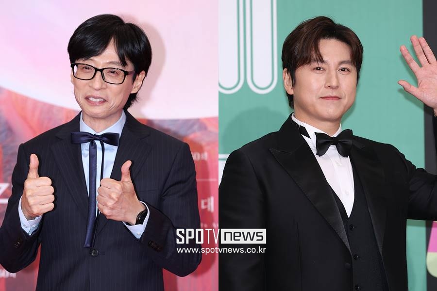 ▲ 유재석(왼쪽), 류수영. ⓒ곽혜미 기자