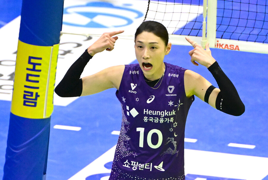 ▲ 흥국생명 김연경이 현대건설을 상대로 6득점을 기록하는데 그쳤다. ⓒKOVO